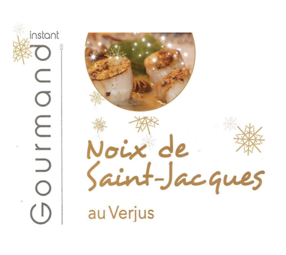 Noix de Saint-Jacques au verjus du siorac